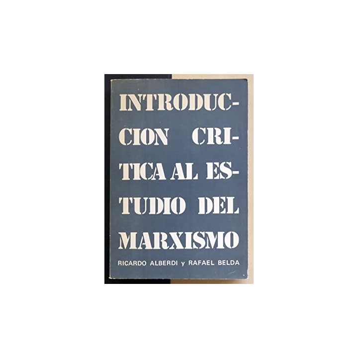 Introducción crítica al estudio del marxismo